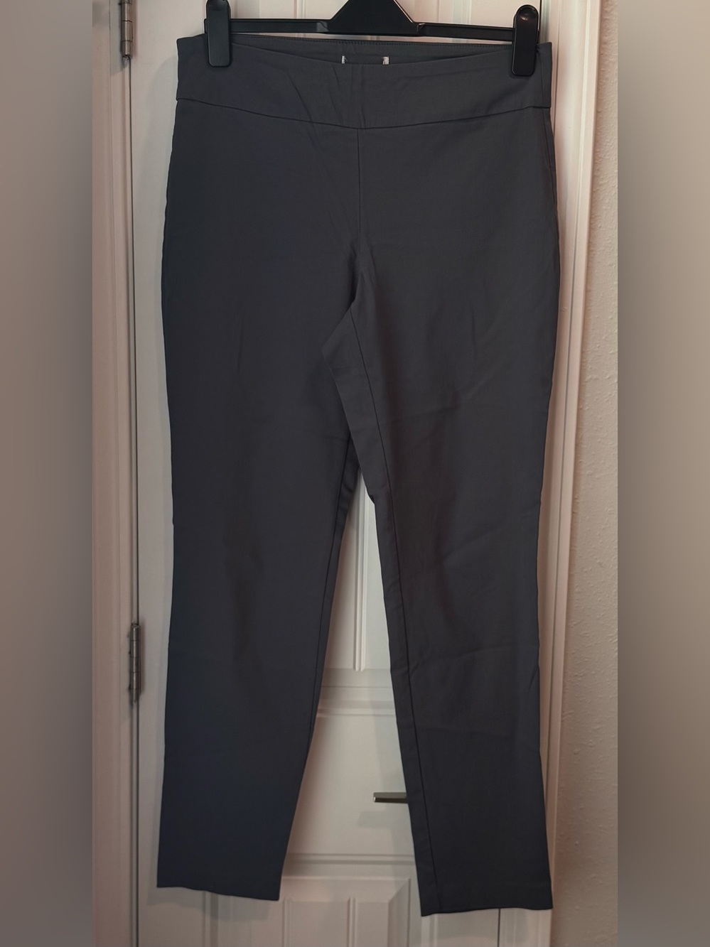 Van Heusen Straight Leg Ponte Pants - Charcoal